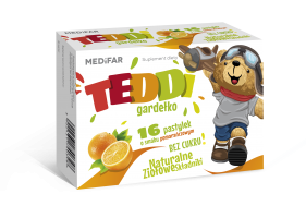 TEDDI Gardełko o smaku pomarańczowym